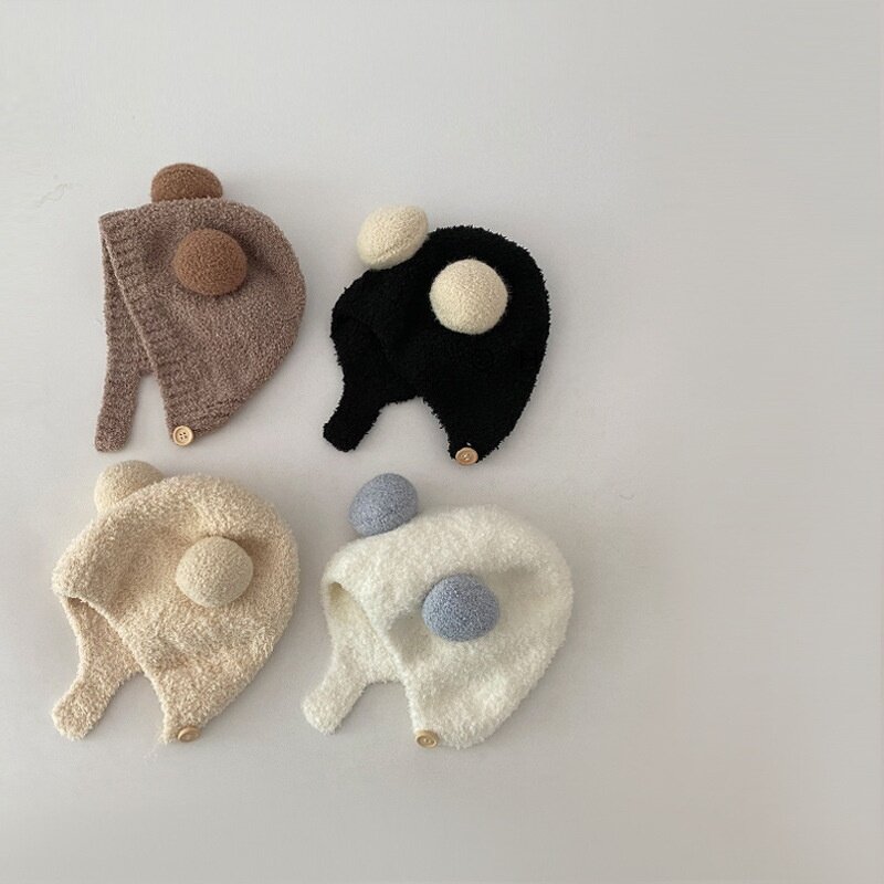 Beanie Hat - Manufacturer - Pompom Baby Fleece Warm Infant Newborn Toddler Cap