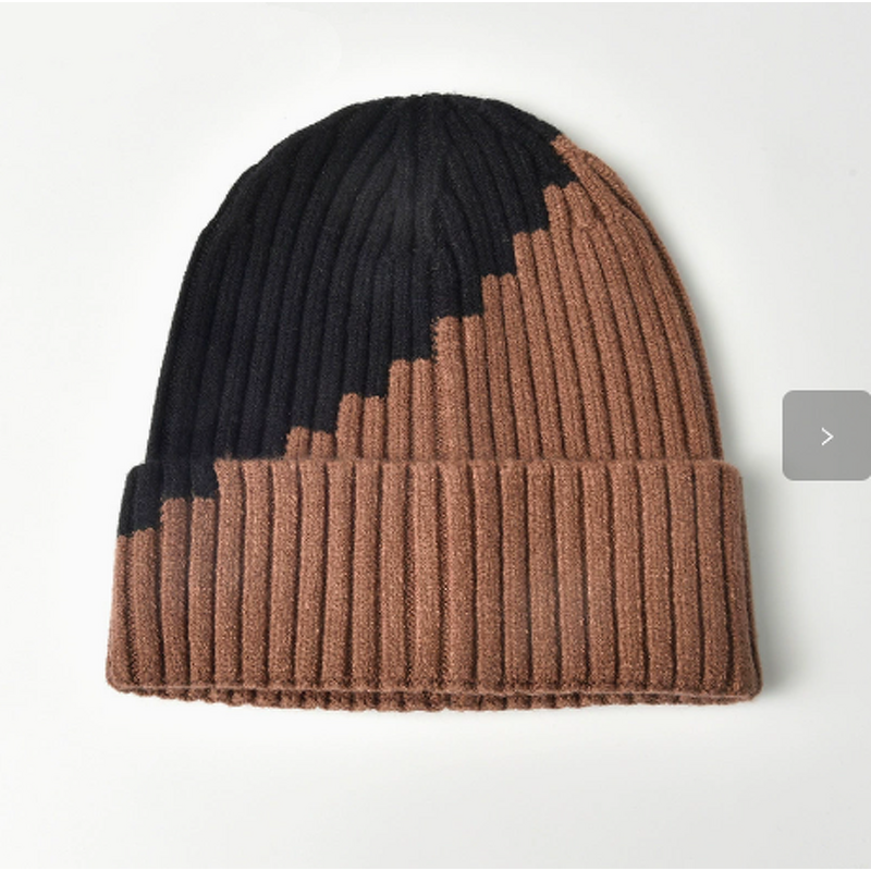 Beanie Hat - Manufacturer - Custom Knitted Embroidery Plaid Personalized Logo Winter Hat