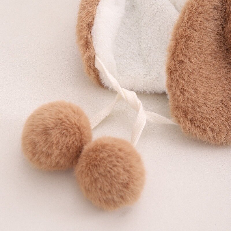 Hat - Manufacturer - High Quality Cute Capybara Plush Earmuffs Kids Winter Warm Hat
