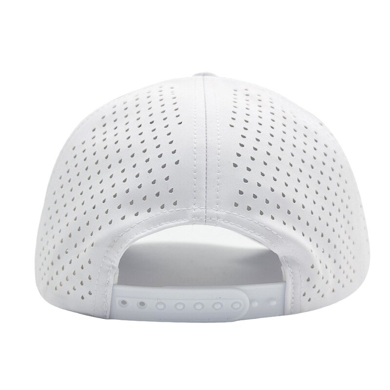 Baseball Cap - Manufacturer - Blank 5 Panel Golf Rope Waterproof Laser Perforated Cap