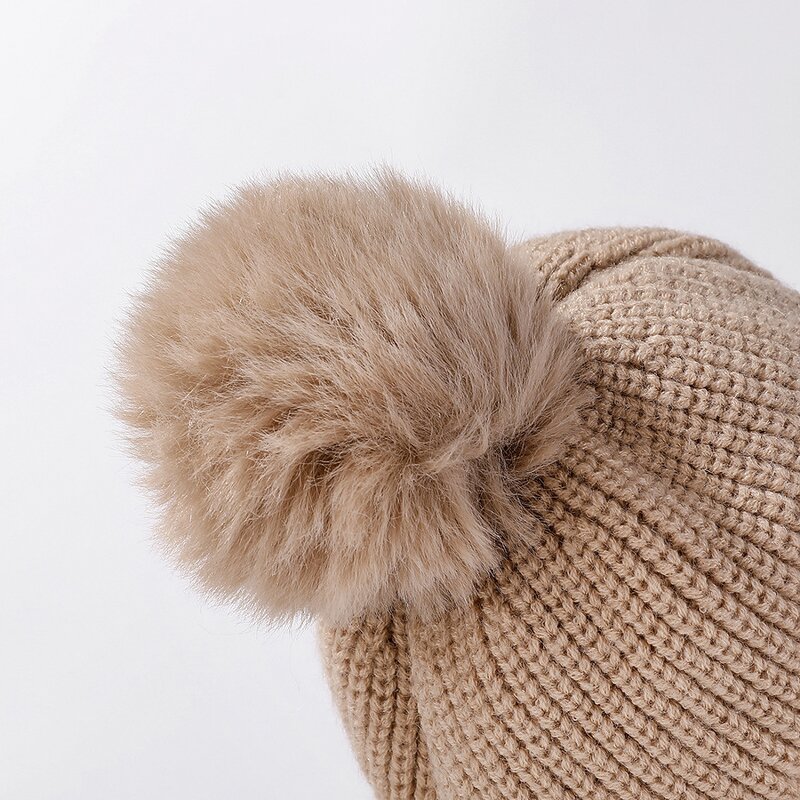 Beanie Set - Manufacturer - Women Winter One-Piece Knit Balaclava Scarf Ski Hat Set