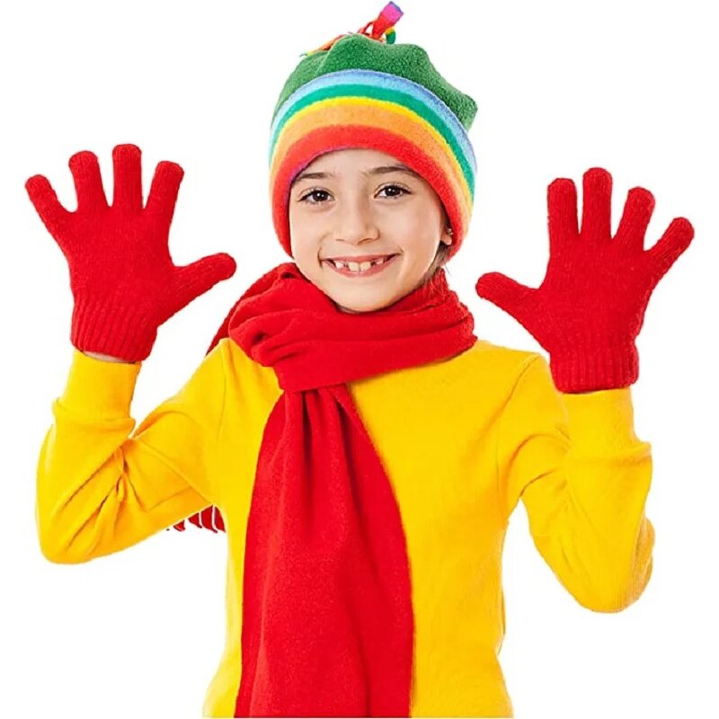 Gloves - Manufacturer - Children Winter Magic Stretch Warm Ski Knit Gloves