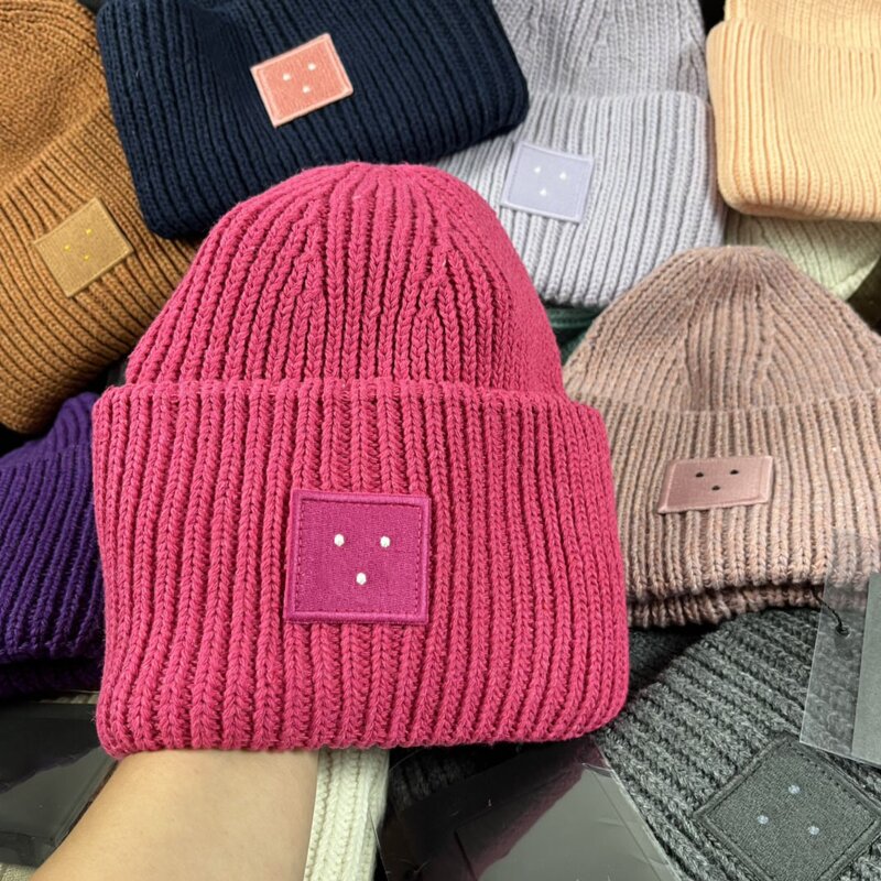 Beanie Hat - Manufacturer - Designer Plaid 100% Wool Ski Bob Cap - Customizable Brand