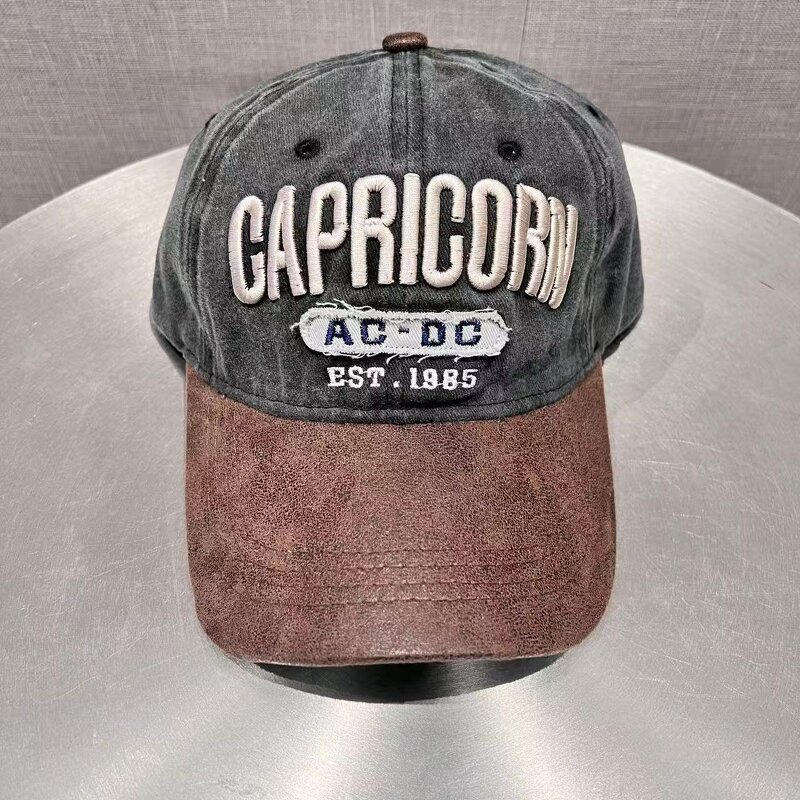 Baseball Cap - Manufacturer - Two Tone A-Frame 3D Embroidery Hip-Hop Adjustable Dad Hat