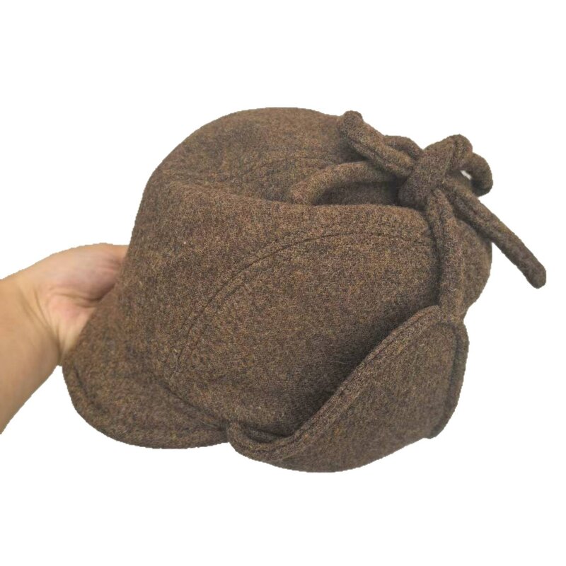 Trapper Hat - Manufacturer - 2025 Autumn Winter Outdoor Warm Sherpa Ear Flaps Custom Logo Hat