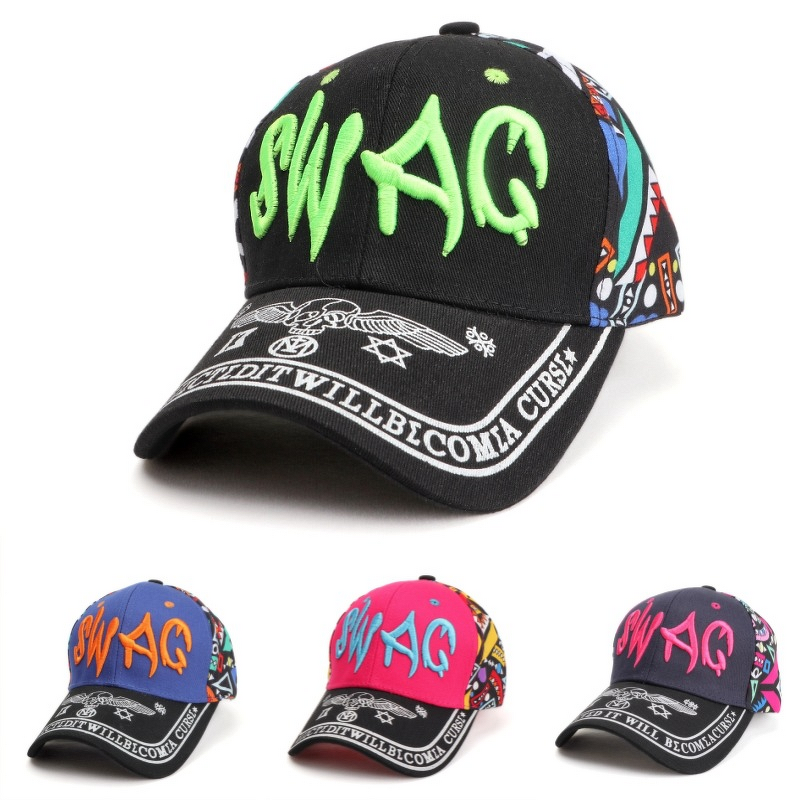 Baseball Cap - Manufacturer - Wholesale 3D Letter Embroidery Hip-Hop Unisex 6-Panel Hat