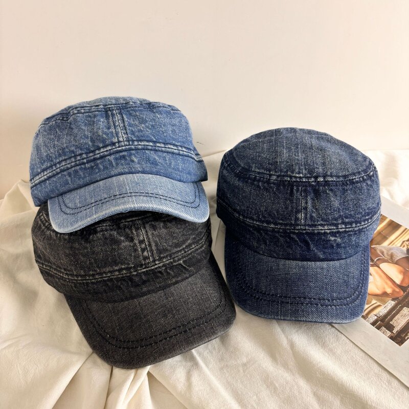 Baseball Cap - Manufacturer - Comfortable Denim Breathable Foldable Retro Sun Hat