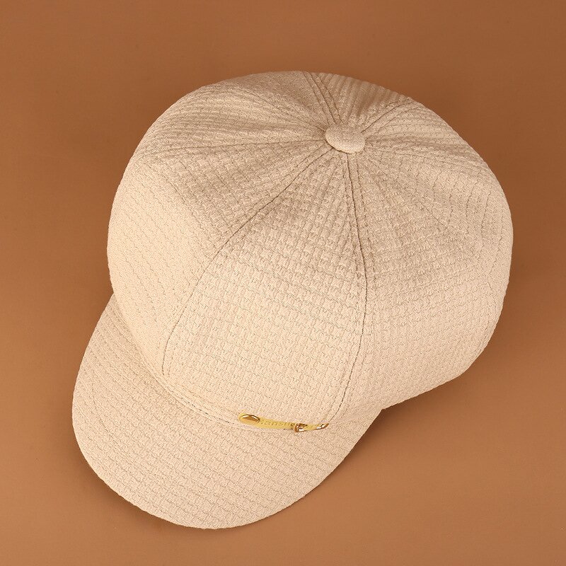 Beret - Manufacturer - Classic Women Wool Visor Cabbie Newsboy Daily Casual Hat