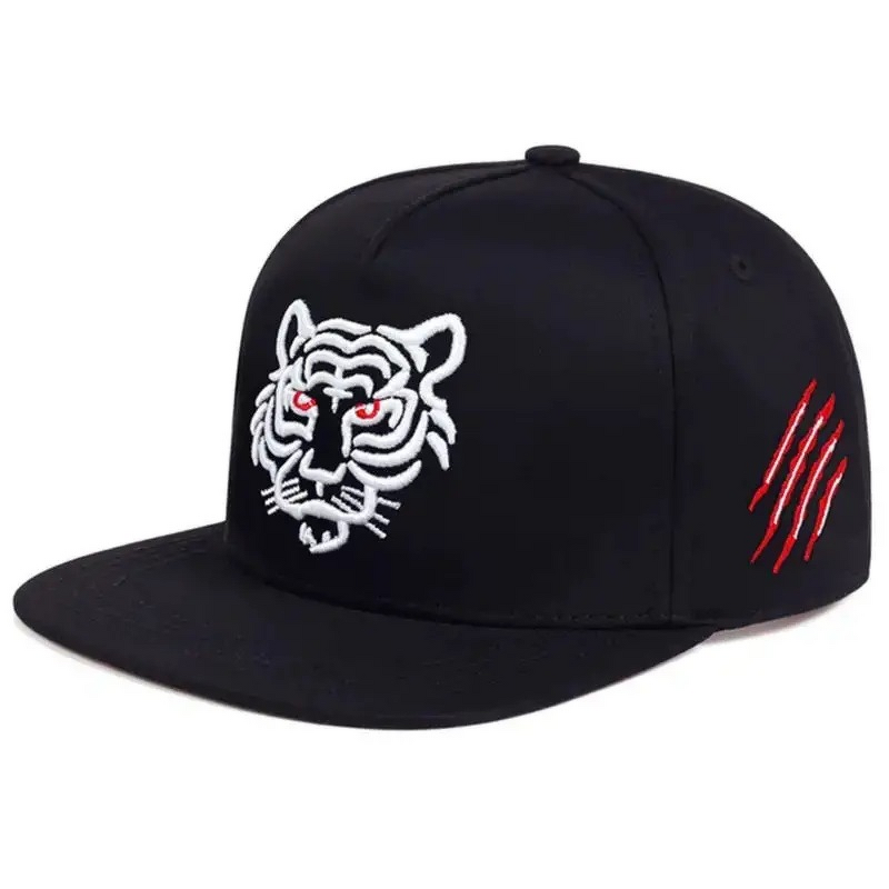 Baseball Cap - Manufacturer - New Cotton Tiger Embroidery Summer Unisex Snapback Hat