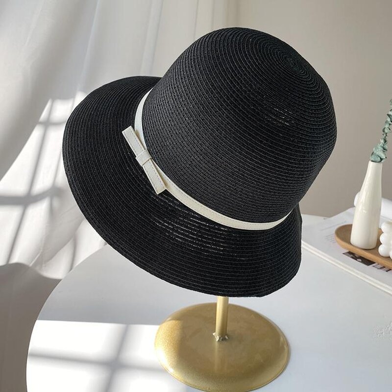 Sun Hat - Manufacturer - Wholesale Women Paper Straw UPF 50+ UV Foldable Fisherman Hat