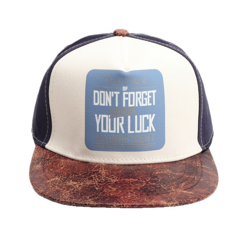 Baseball Cap - Manufacturer - Wholesale Men Flat-Brim Hip-Hop Casual Pattern Print Hat