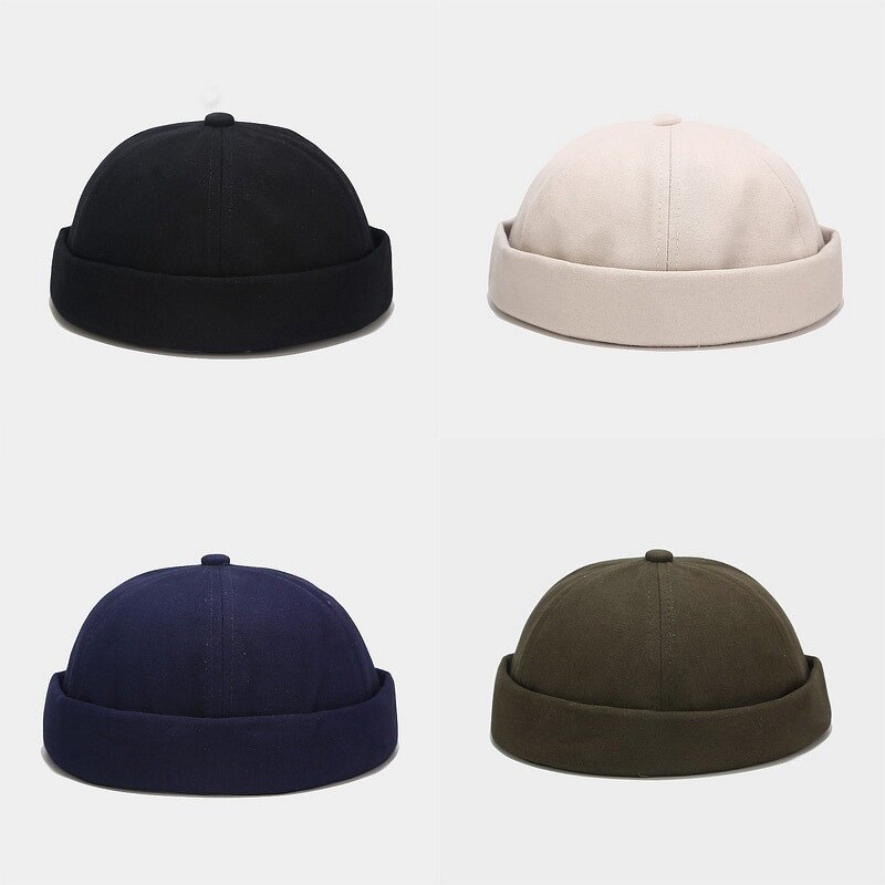 Beanie Cap - Manufacturer - Custom Plain Embroidery Printing Brimless Cotton Skull Cap