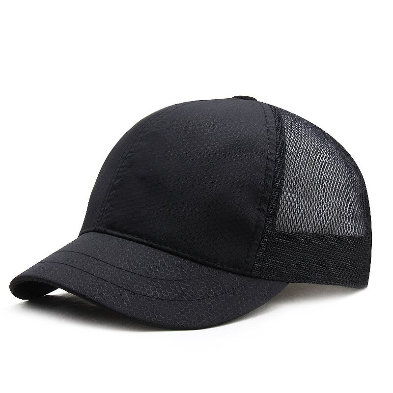 Baseball Cap - Manufacturer - Quick-drying 6-Panel Mesh Back 100% Cotton Hip Hop Cap