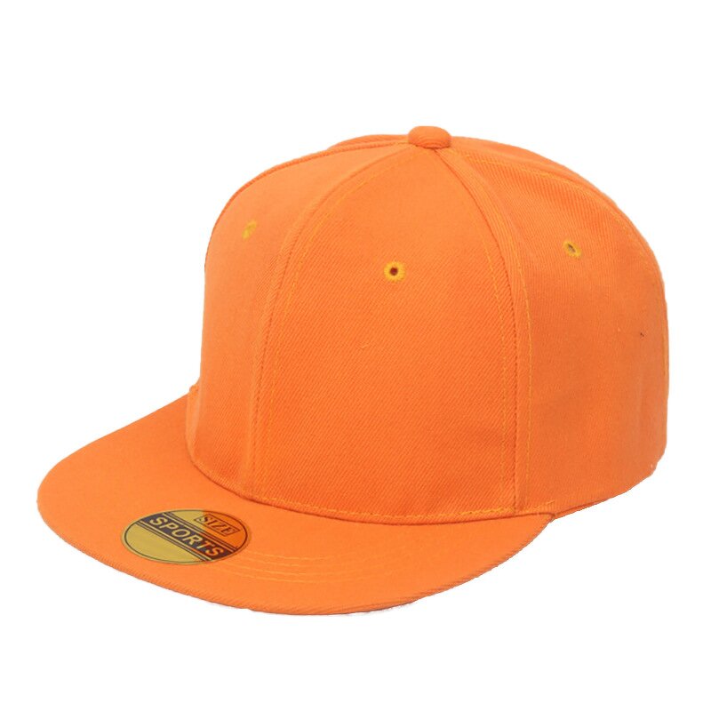 Snapback Cap - Manufacturer - Customization Canvas Hip-hop Flat Bill Adjustable Outdoor Cap