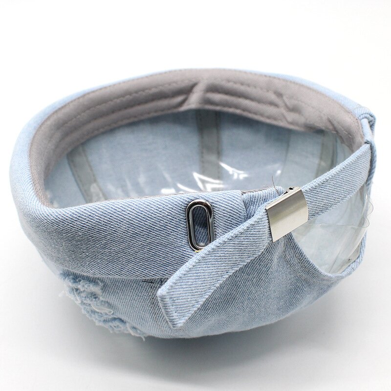 Beanie Cap - Manufacturer - Distressed Denim Hip Hop Melon Sports Party Beret Hat