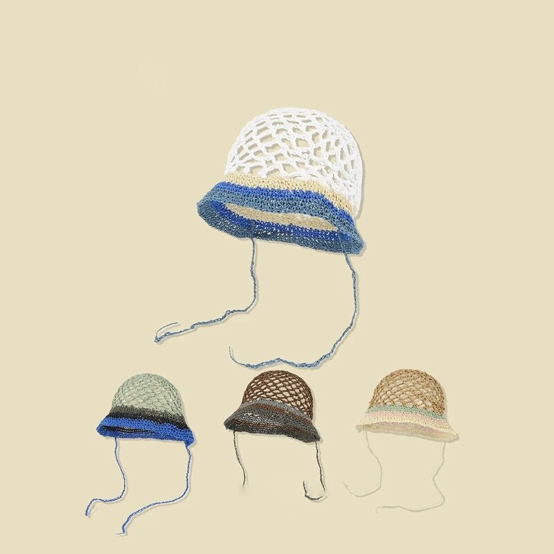 Sun Hat - Manufacturer - Handmade Braided Straw Hollow Summer Beach Sun Cap
