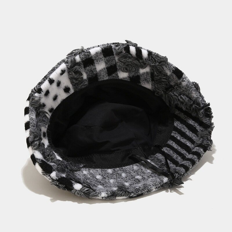 Bucket Hat - Manufacturer - Summer Retro Thickening Adjustable Daily Outdoor Warm Hat