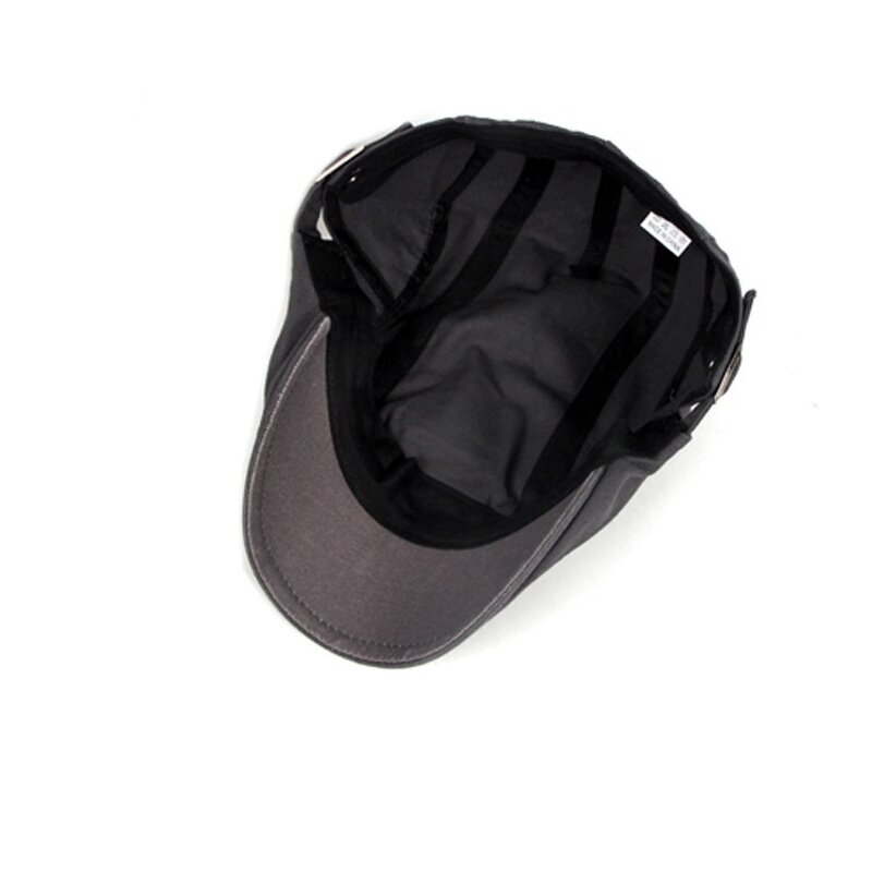 Beret Cap - Manufacturer - Casual Solid Cotton Washed Forward Peaked Visor Painter Cap