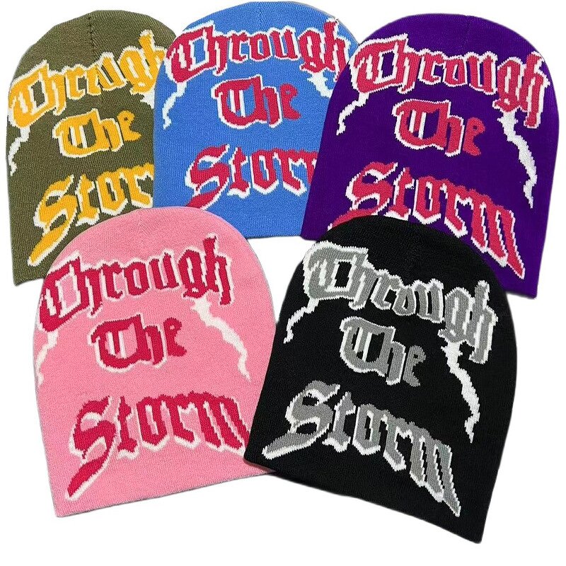 Beanie Hat - Manufacturer - Wholesale Acrylic Winter Warm Unisex Letter Pattern Hat