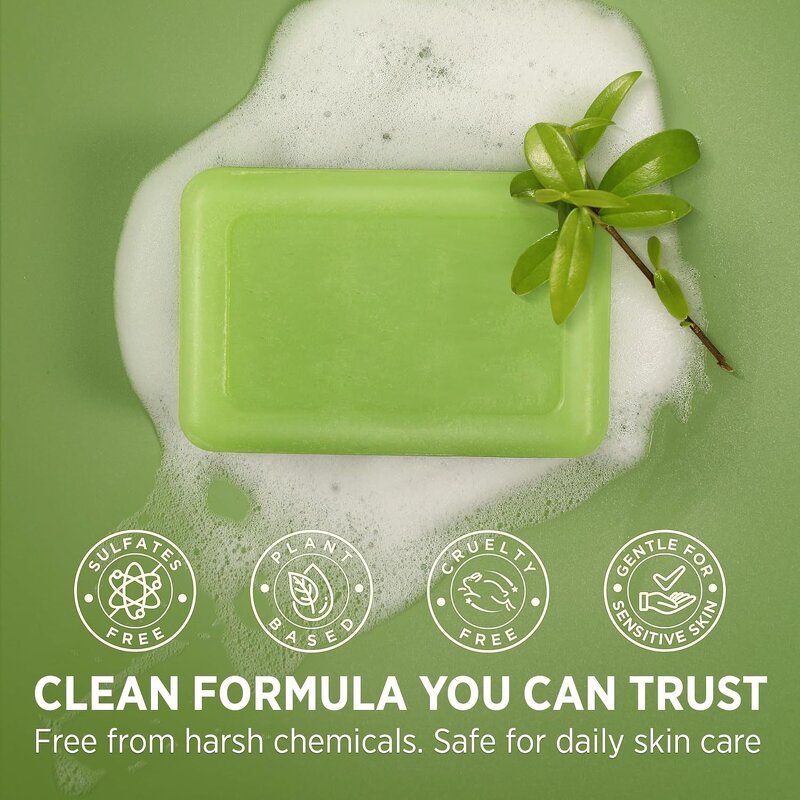 Bar Soap Manufacturer - Private Label Tea Tree Oil Antifungal Deeply Moisturizing & Acne-Fighting for Normal Skin