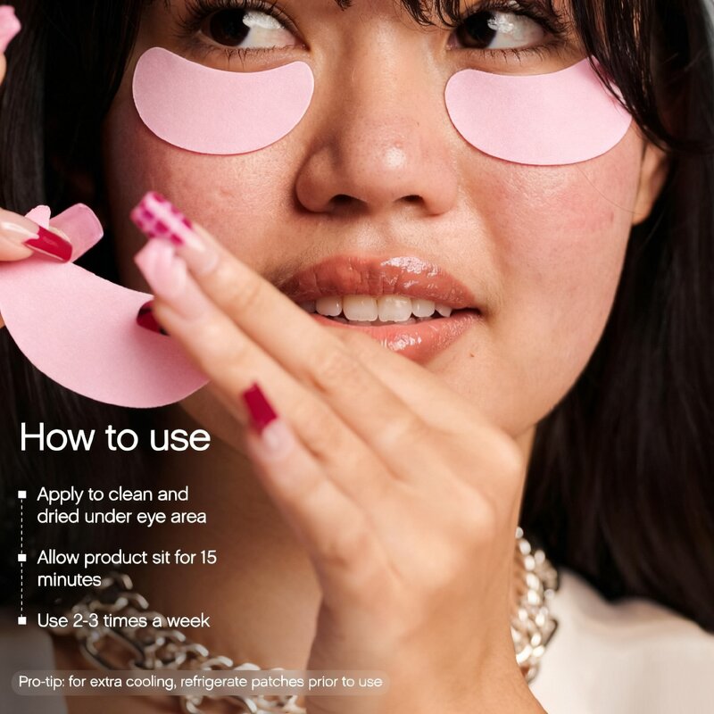 Under Eye Masks Manufacturer - OEM Kojic Acid Caffeine Niacinamide Brightening Revitalizing for Depuff Hydrate