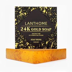 Soap Bar Manufacturer - Wholesale Natural Skincare 24k Gold Foil for Anti Aging Whitening Handmade