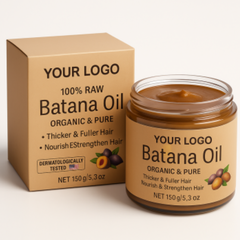 Batana Oil Butter Manufacturer - Factory Wholesale Organic Pure Natural Vegan Raw Herb Scalp Moisturizer for Hair Growth