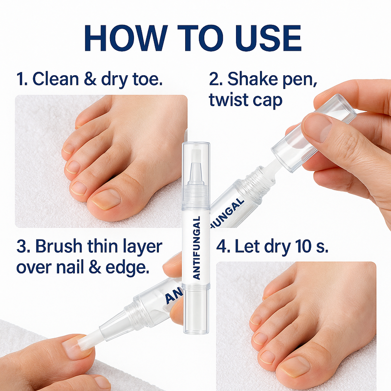 Nail Treatment Pen Manufacturer - Private Label Anti Fungal Repair for Finger Toe Care Nail Fungus Liquid