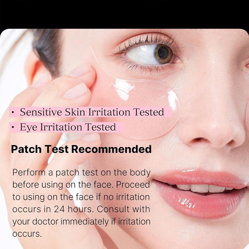 Under Eye Mask Manufacturer - OEM Peptide Collagen Hydrogel for Puffy Eyes and Dark Circles 60 Patches