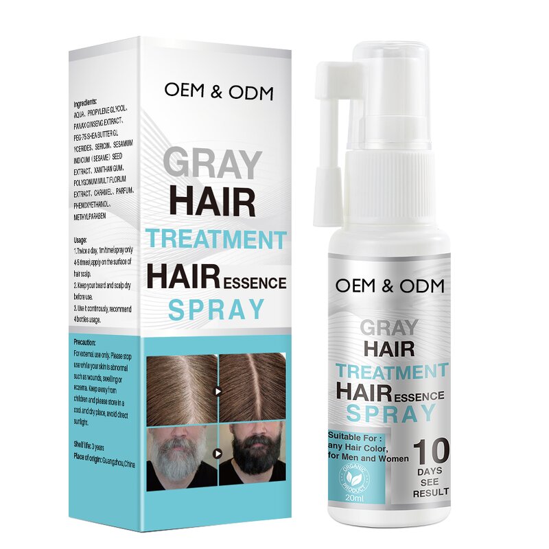 Hair Growth Spray Manufacturer - OEM Chinese Herbal Black Rice with Natural Argan Oil