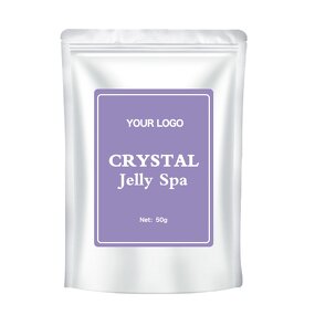 Foot Spa Powder Manufacturer - Wholesalers logo Private Herbal Powerful Whitening Pedicure Crystal Jelly Foot Bath