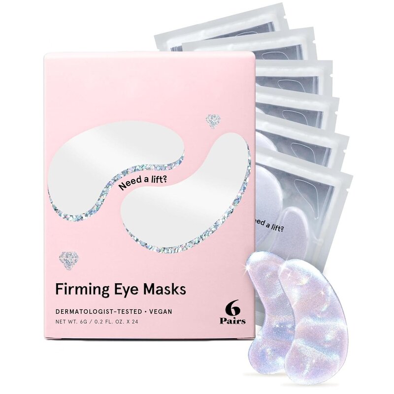 Hydrogel Eye Patch Manufacturer - Private Label Vegan with Hyaluronic Acid & Collagen Purple Pink Rose Gel