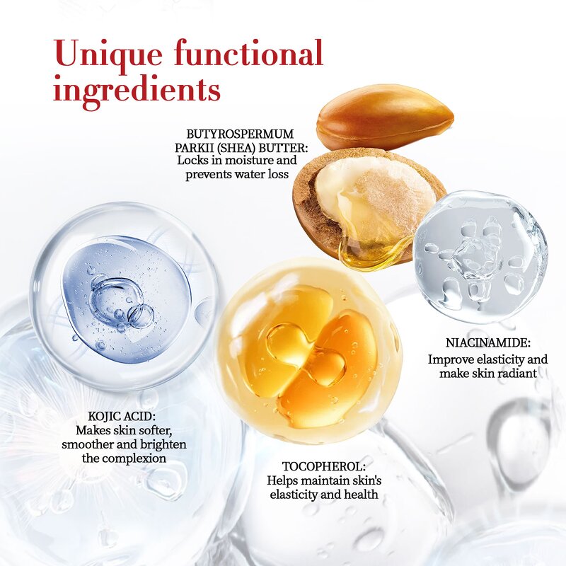 Hand Lotion Set Manufacturer - Customized Private Label Kojic Acid Nourishing Whitening with English Packaging