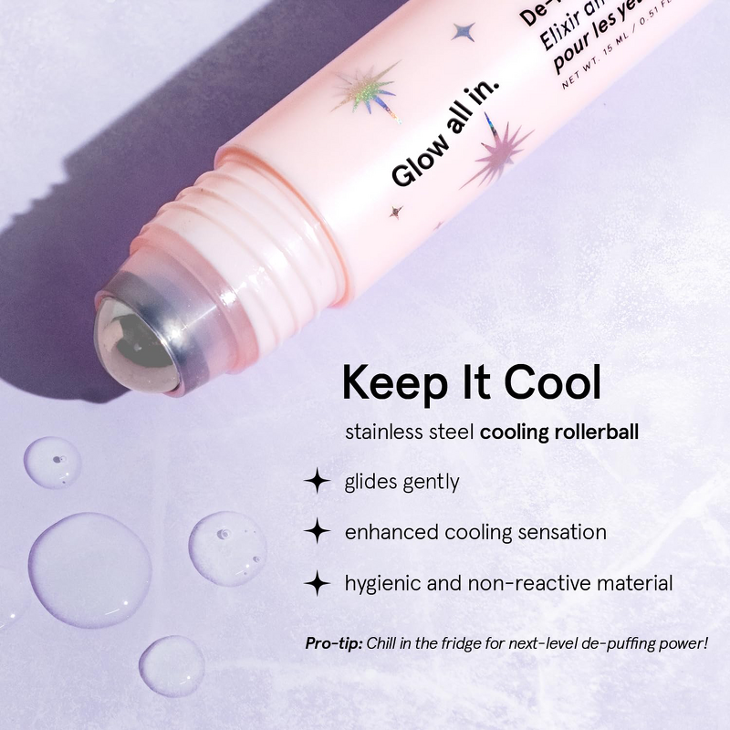 Under Eye Serum Manufacturer - Private Label Caffeine Retinol for Puffy Eye Bags Fine Lines with Eye Roller