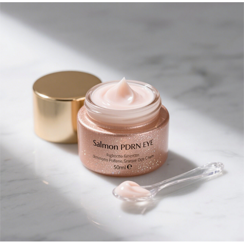 Eye Cream Manufacturer - Customized Logo Organic Salmon DNA PDRN Pink Peptide with Niacinamide Retinol Anti-Wrinkle