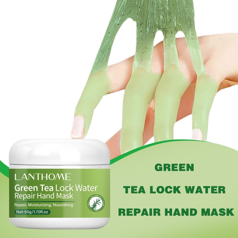Hand Care Manufacturer - Wholesale Custom Logo 50g Pure Natural Organic Exfoliating Whitening Anti-aging Green Tea