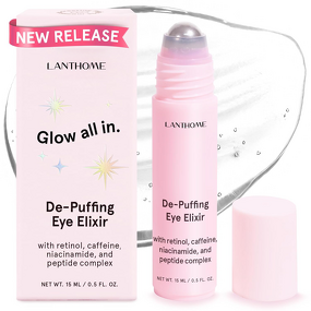 Under Eye Serum Manufacturer - Private Label Caffeine Retinol for Puffy Eye Bags Fine Lines with Eye Roller