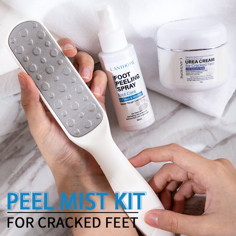 Foot Cream and Spray Manufacturer - Private Label 2% Salicylic Acid 40% Urea for Cracked Heels Dead Skin Removal
