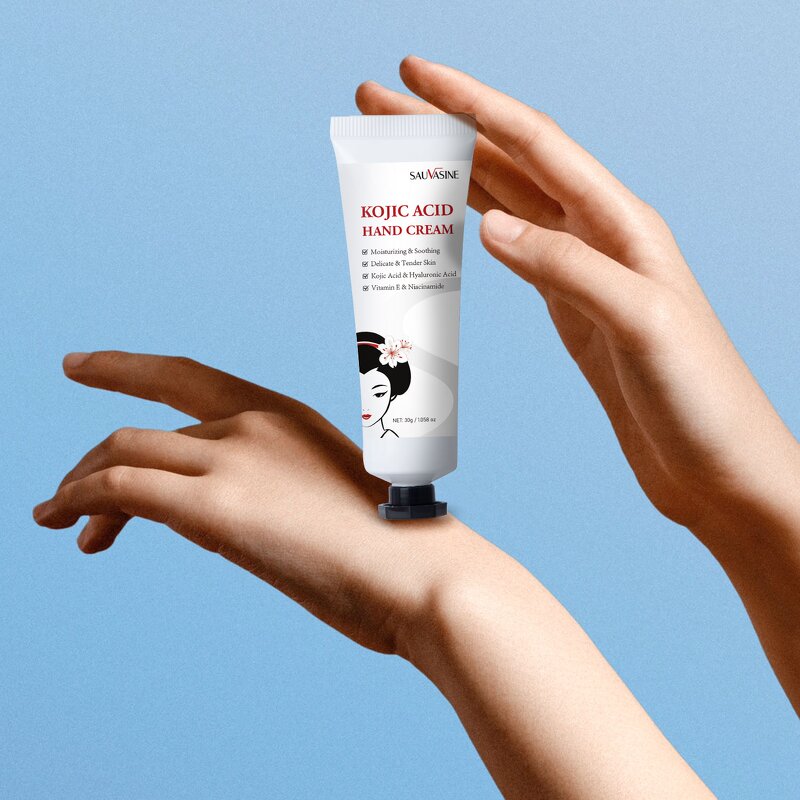 Hand Lotion Set Manufacturer - Customized Private Label Kojic Acid Nourishing Whitening with English Packaging