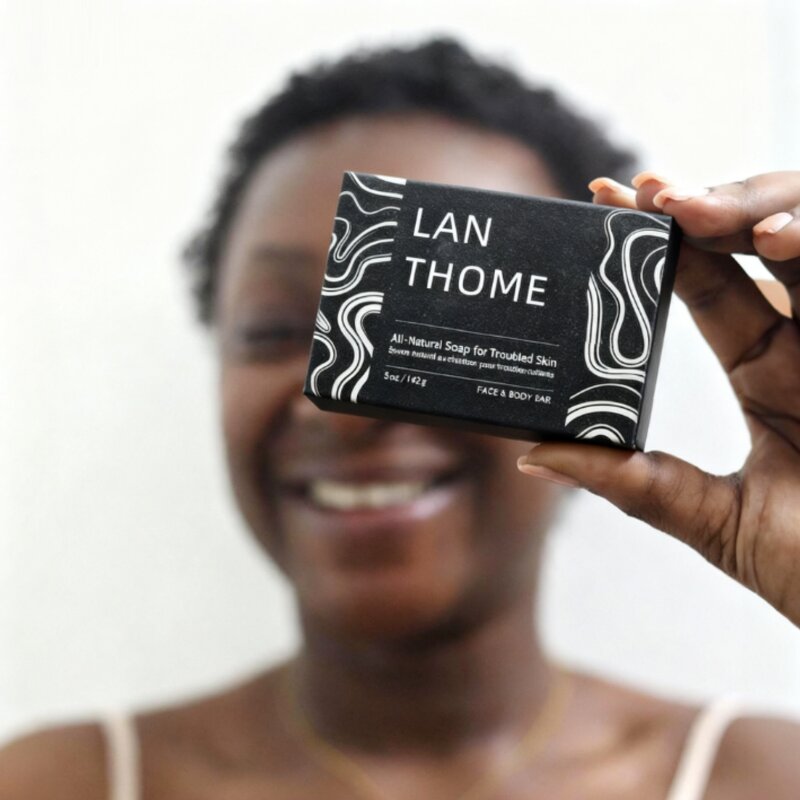 Black Soap Manufacturer - OEM African with Activated Charcoal and Peppermint Oil Raw Organic Shea Butter