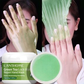 Hand Care Manufacturer - Wholesale Custom Logo 50g Pure Natural Organic Exfoliating Whitening Anti-aging Green Tea