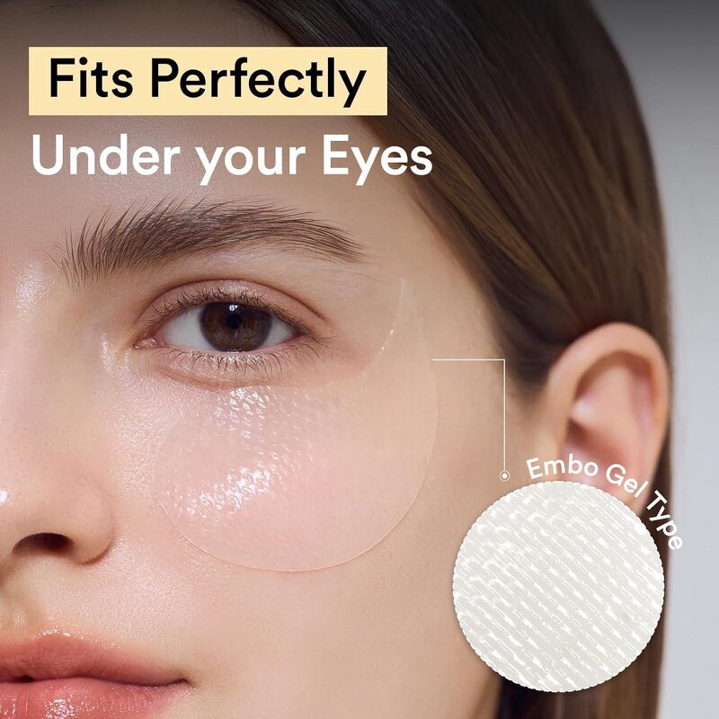 Gel Eye Mask Manufacturer - OEM/ODM Natural Hydrolyzed Collagen & Vitamin C Hyaluronic Acid Anti-Wrinkle