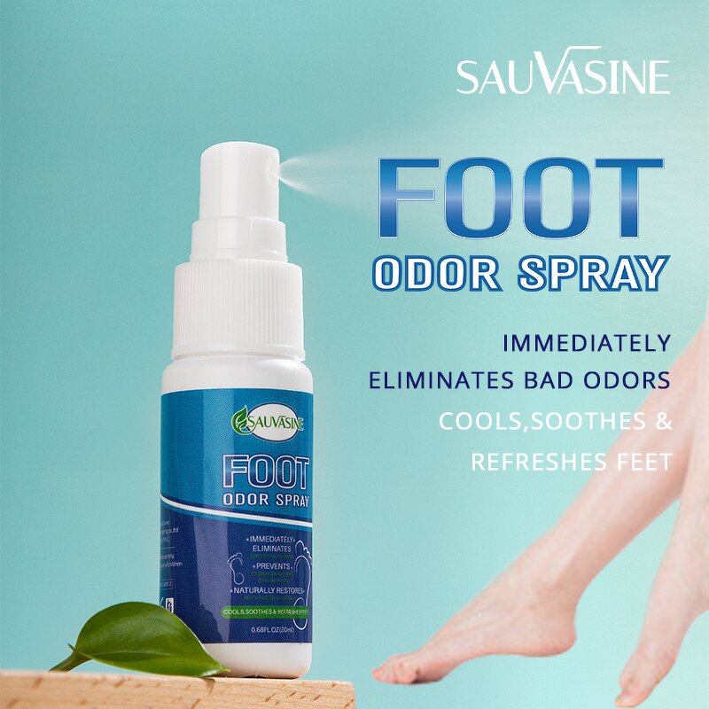Foot Spray Manufacturer - Private Label Natural Cooling Man Power for Athletes Foot Care Odor and Shoe Fungus