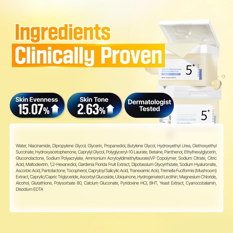 Facial Toner Pads Manufacturer - OEM Skin Care Hydrating Whitening Cleaning for Black Spot Remover