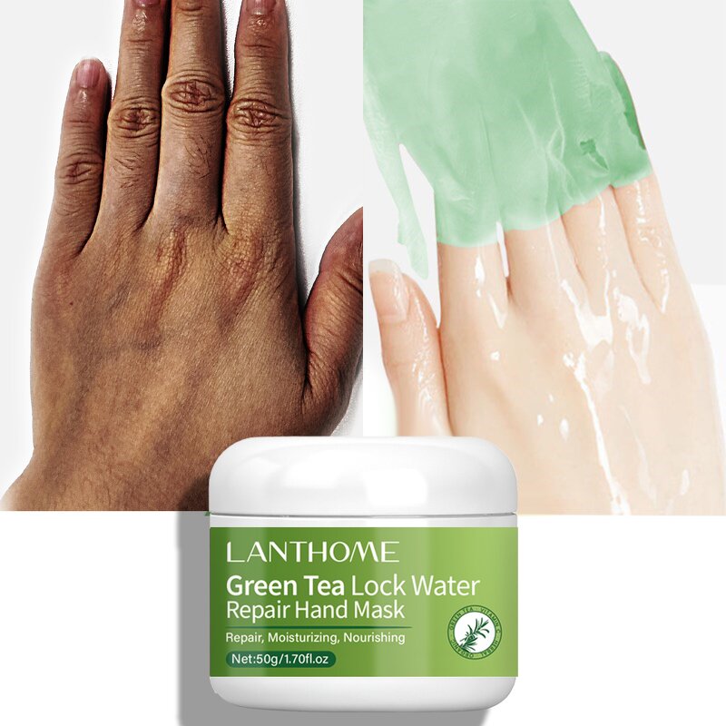 Hand Care Manufacturer - Wholesale Custom Logo 50g Pure Natural Organic Exfoliating Whitening Anti-aging Green Tea