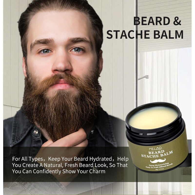 Beard Grooming Set Manufacturer - Private Label Men English Gift Set Shampoo Balm Oil Christmas Customized