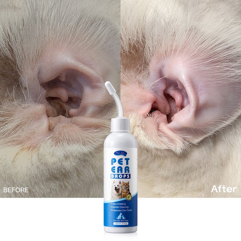 Ear Cleaner Manufacturer - Natural Alcohol-Free Removes Wax for Smelly Dog Ears