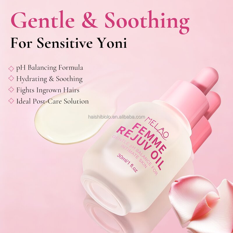 Yoni Oil Manufacturer - Private Label Natural Organic for Ingrown Hair Dark Spot ph Balance Women