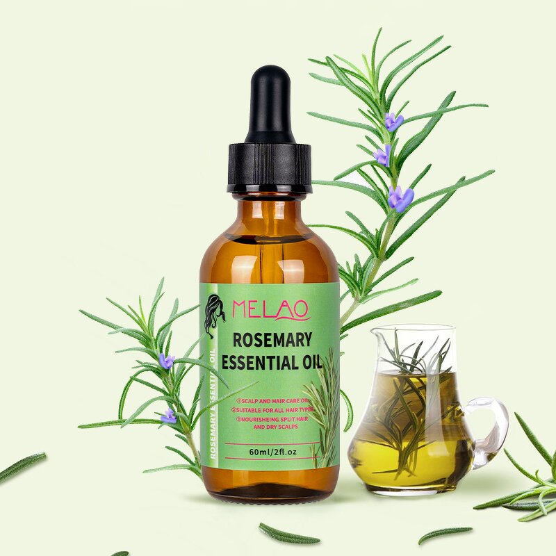 Hair Oil Manufacturer - Custom Logo Natural Rosemary Oil for Hair Growth Treatment