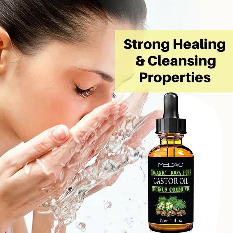 Castor Oil Manufacturer - MELAO Sunburn Remedy Nourishing Anti Aging Cold Pressed 100% Pure